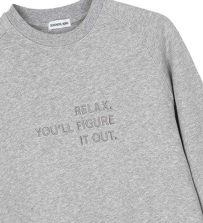 Designers Remix Sweatshirt - Willie - Gråmeleret
