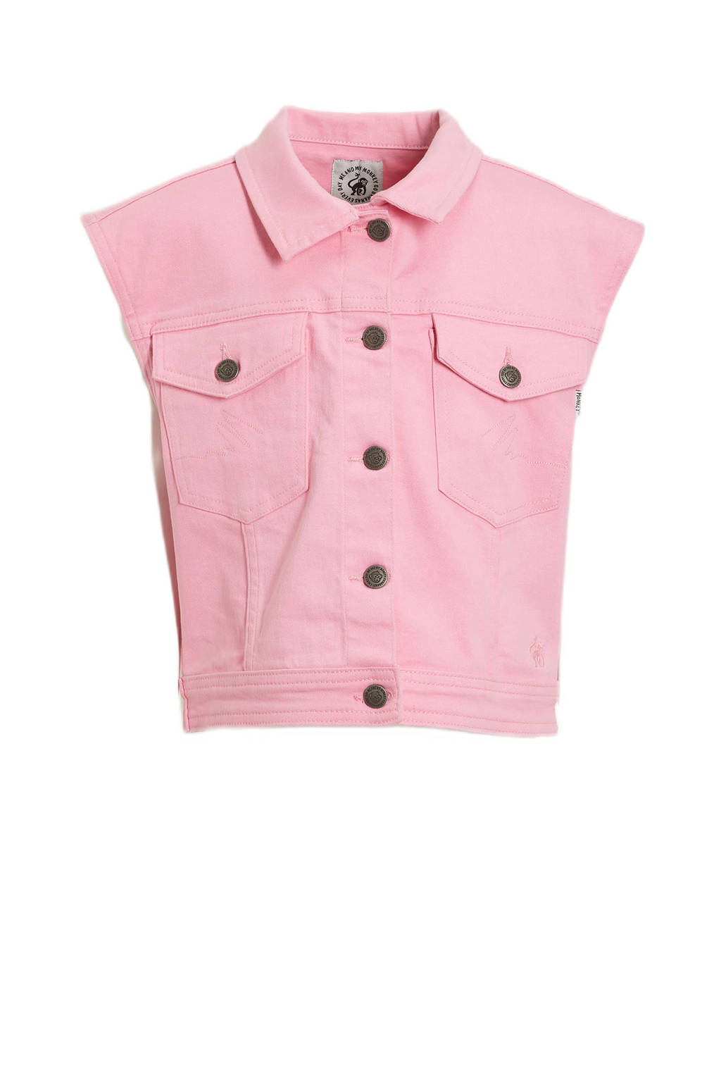 Me & My Monkey gilet Madelon prism pink