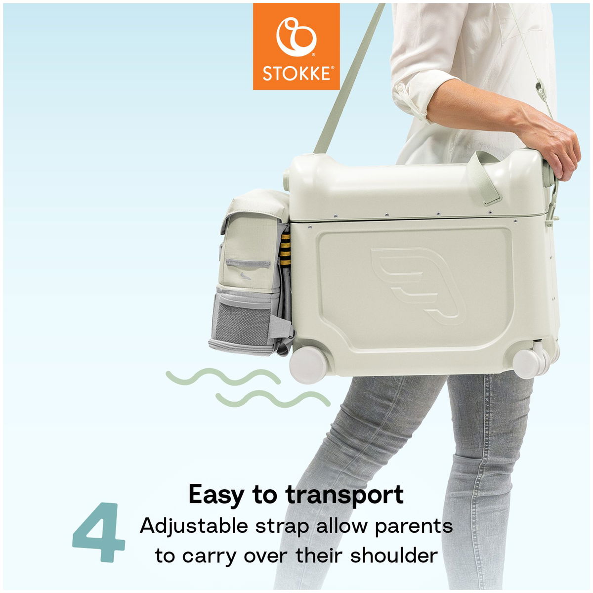 STOKKESTOKKE   JetKids Travel Bundle sea green