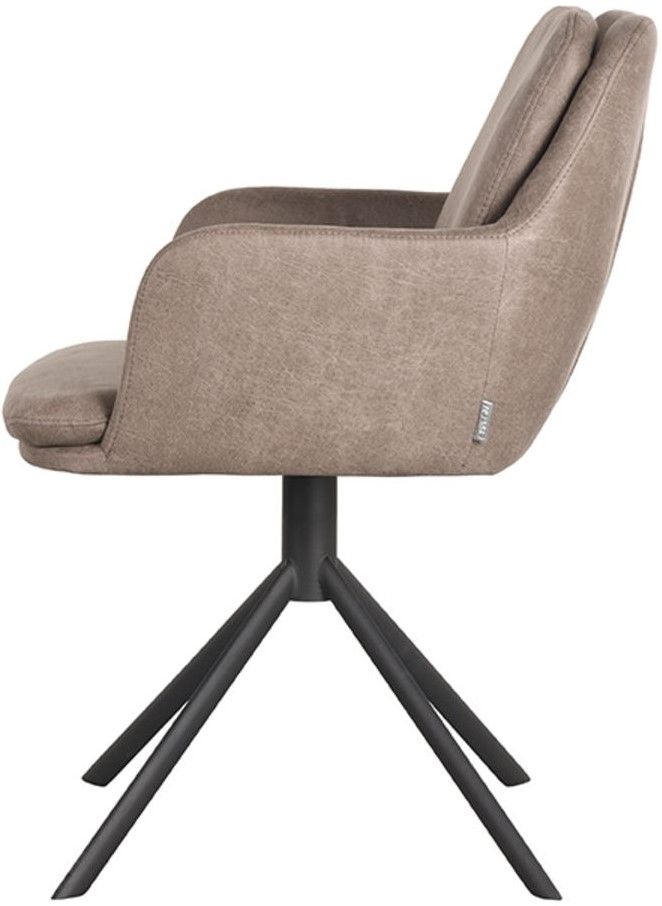 Eetkamerstoel Taupe IH-50.210 Joy B58 x D63 x H83 cm