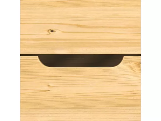 Lit de jour avec 2 tiroirs IRUN 90x200 cm bois de pin massif
