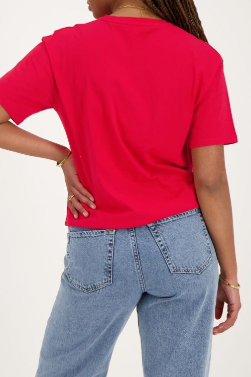 Rood T-shirt Oui mais non