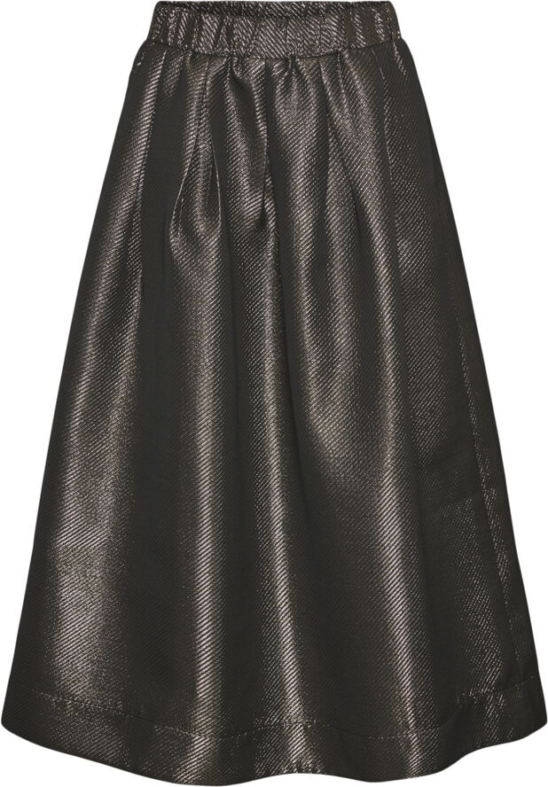 YAS YASGOSH HW MIDI SKIRT Gold colour