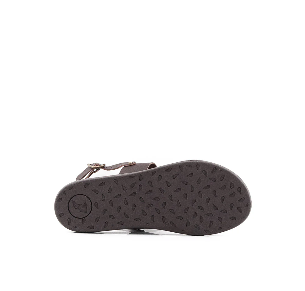 ANCIENT GREEK SANDAL - SAND DINATOS MARRON