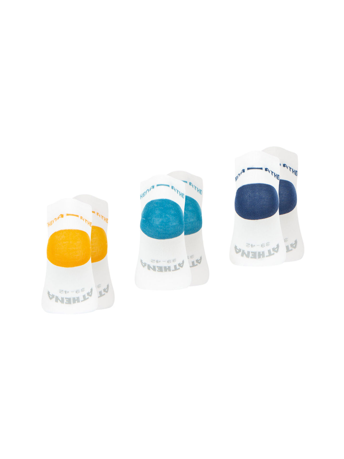 Lot de 3 paires de socquettes Easy Color