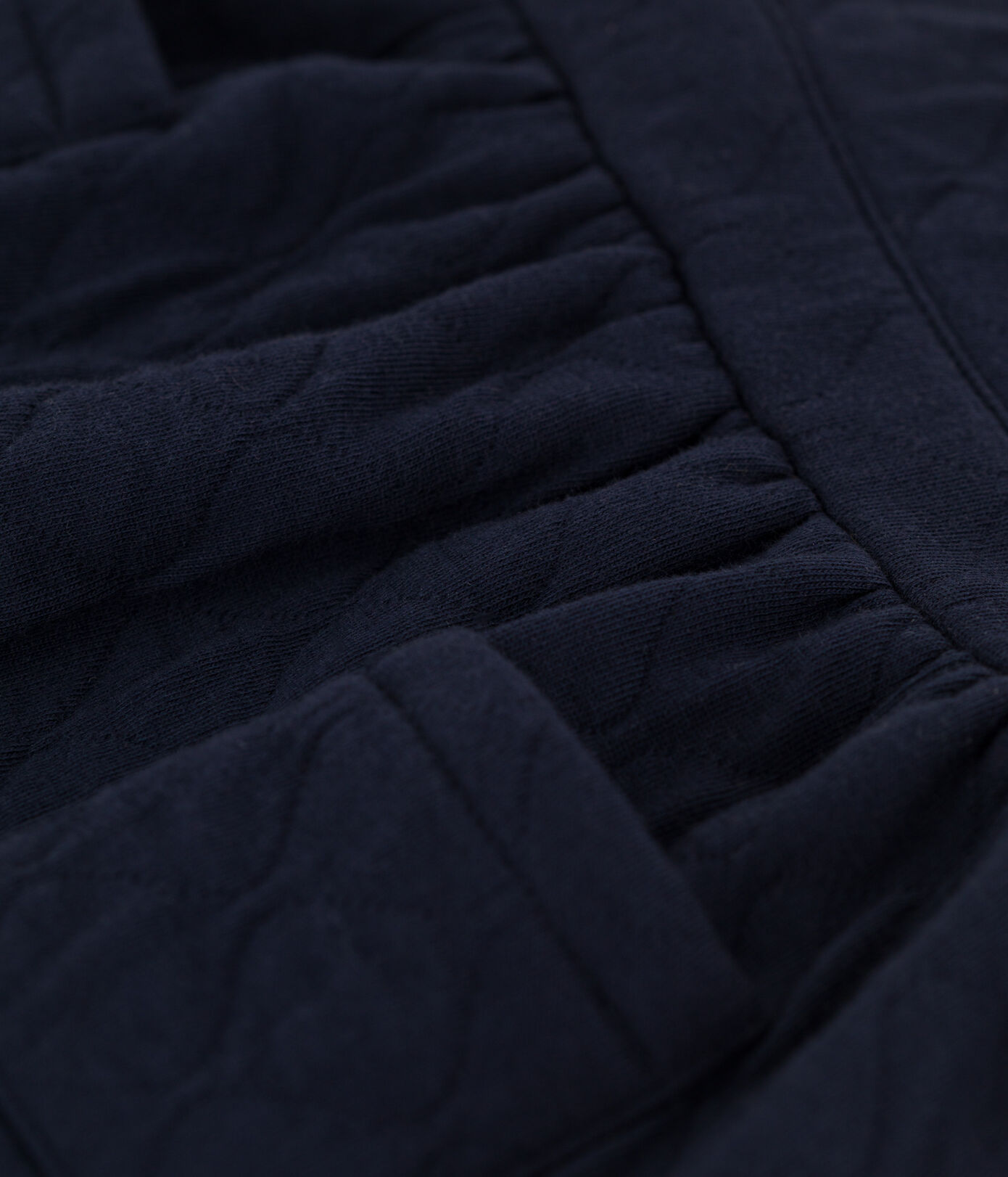 Robe sans manche bébé imprimée en tubique matelassé