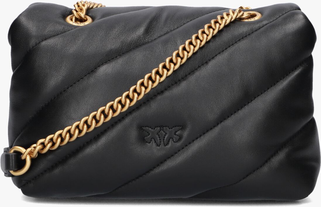 zwarte pinko schoudertas love puff mini