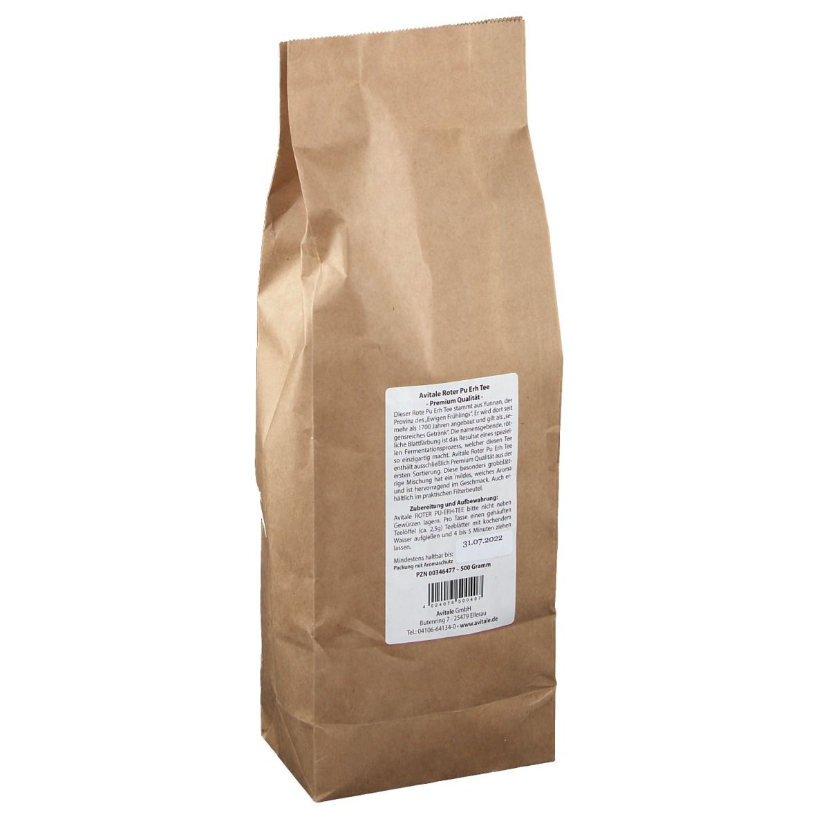 Avitale Roter Pu-Erh Tee