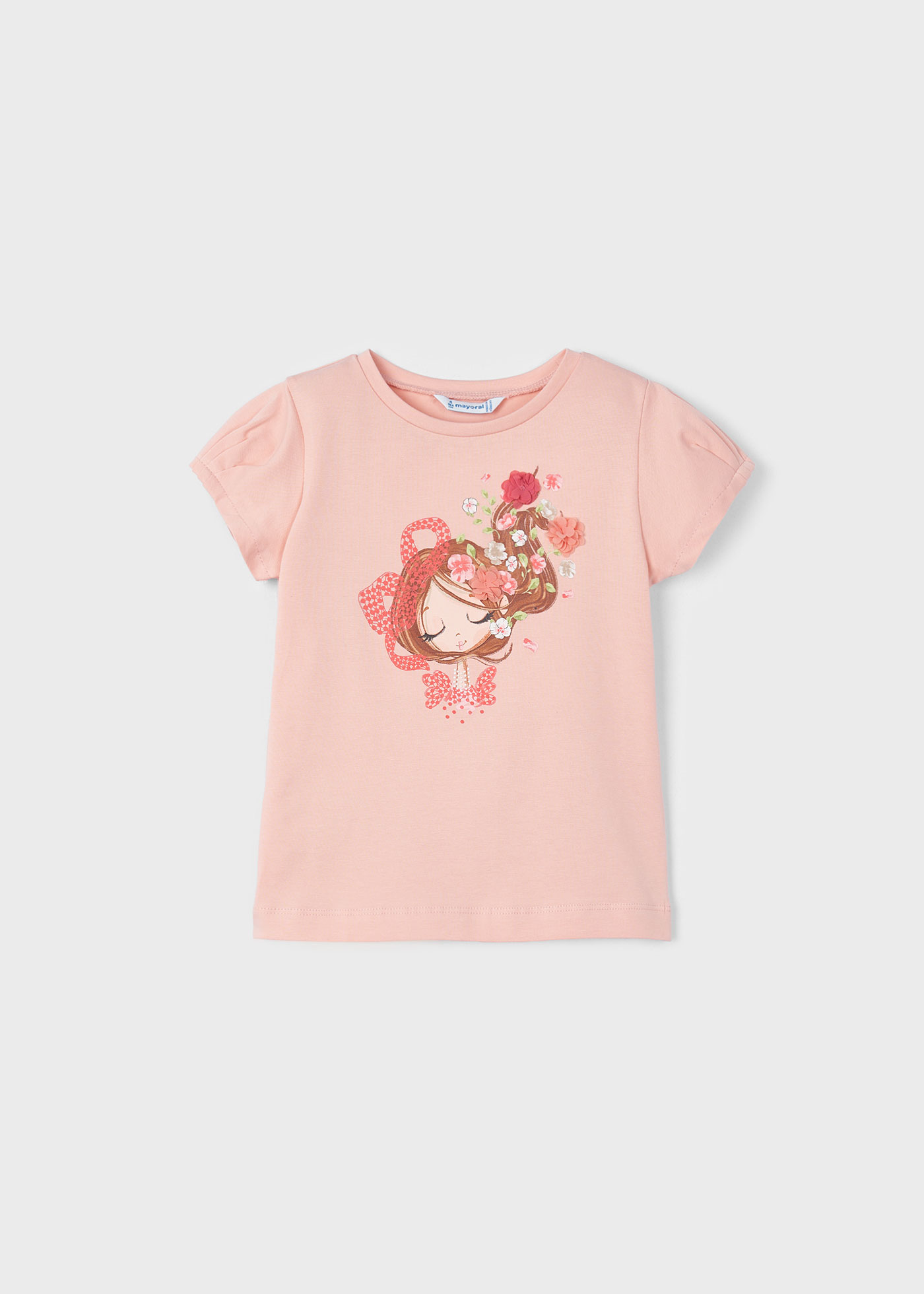 Camiseta estampada Better Cotton para meninas