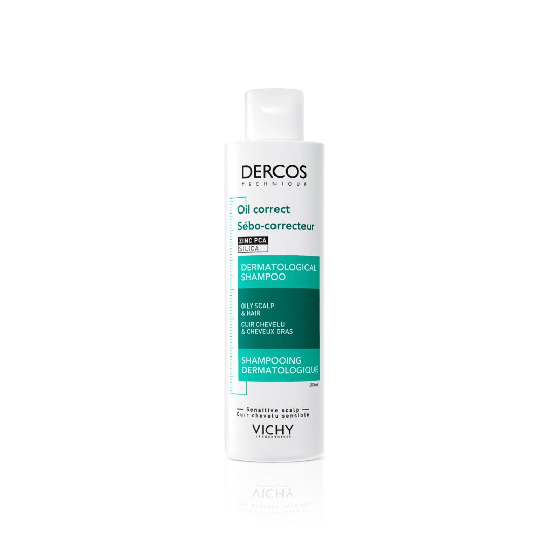 DERCOS  Champô Seboregulador para Cabelos Oleosos - 200ml