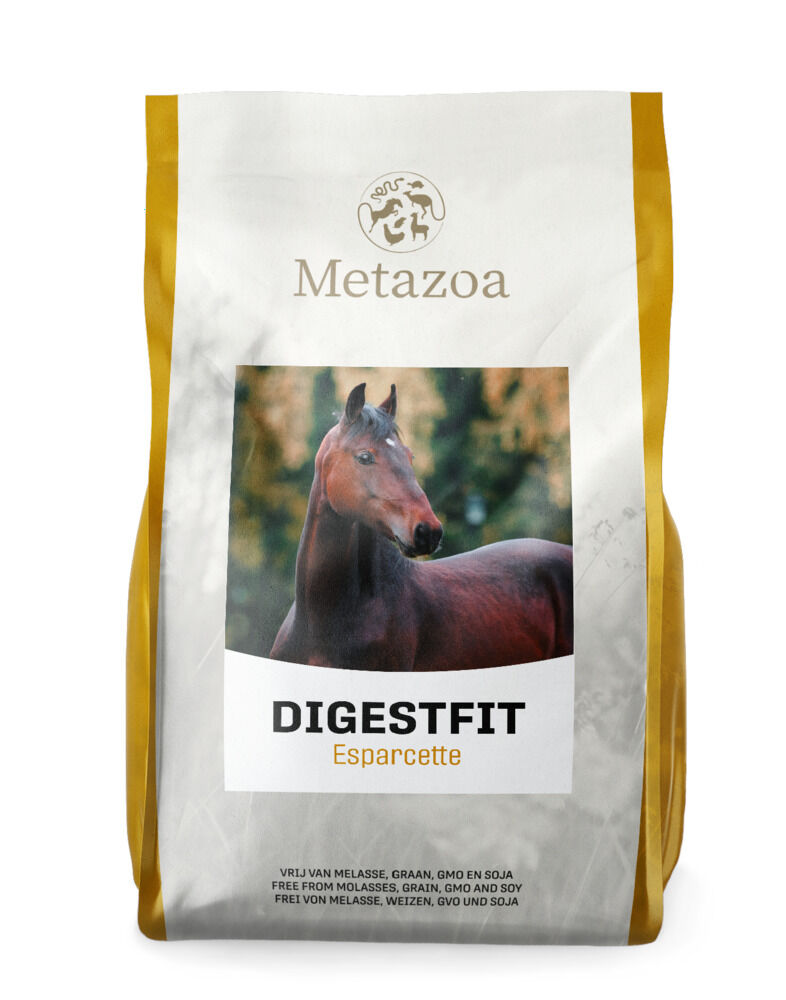 Metazoa Digestfit Esparcette - Specialiteit - Paardenvoer - 15 Kilogram - Zak