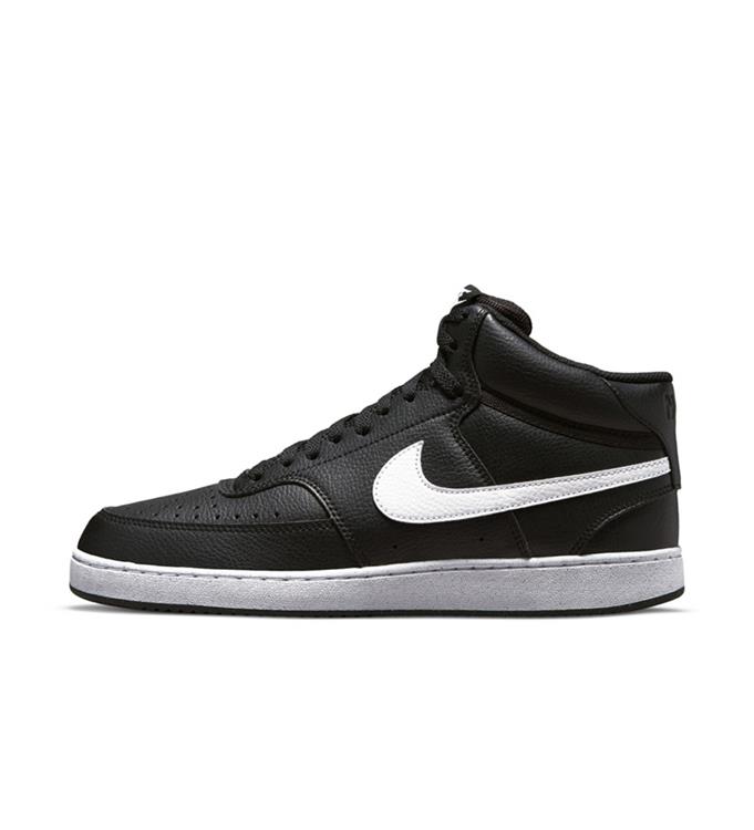 NIKE COURT VISION MID NEXT NATURE M BLACK-WHITE-BLACK