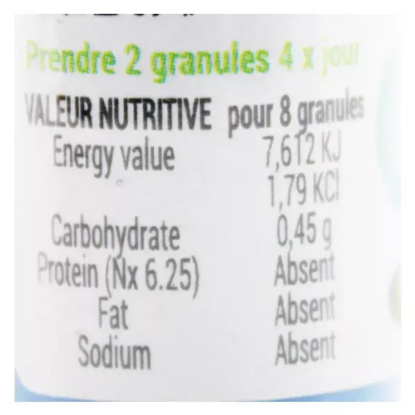 Kosmeo Complexe Fleurs de Bach 0% Alcool Doutes Incertitude Bio 120 granules