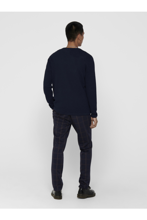 Only & Sons blauwe heren trui