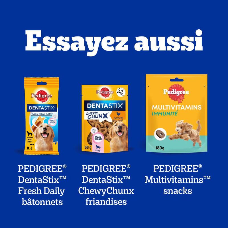 Lots économiques Pedigree Dentastix 168 friandises !