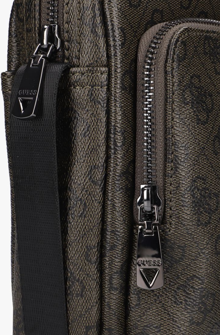 GUESS groene guess schoudertas vezzola smart xbody double