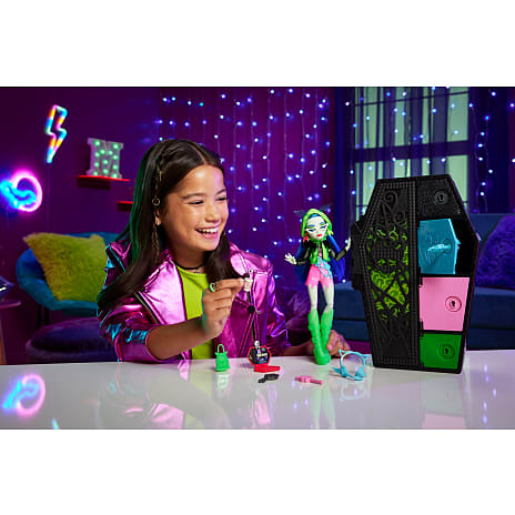 Monster High Skulltimate Secrets Ghoulia Yelps dukke