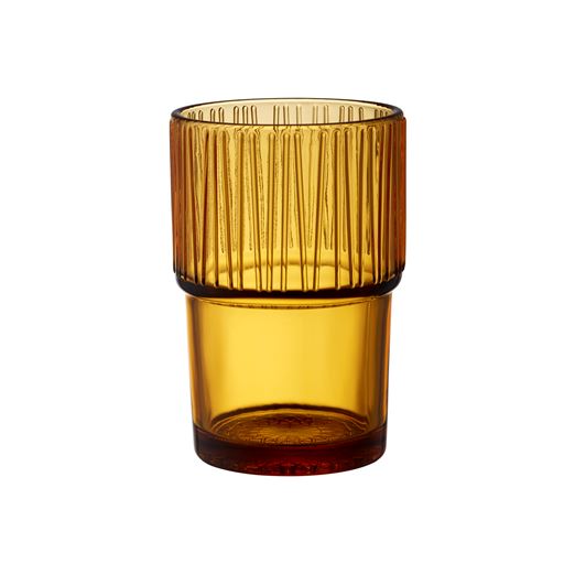 Bitz Kusintha 4-pak Cafeglas, Amber, 38 cl