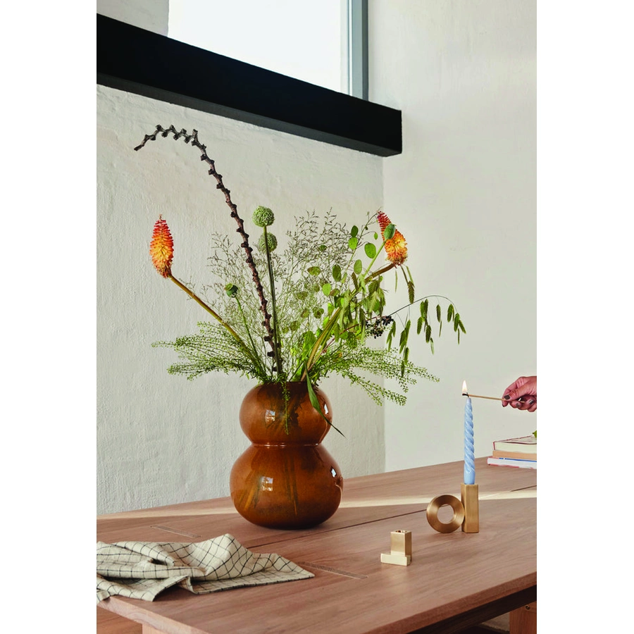 OYOY Vase Lasi Vase amber