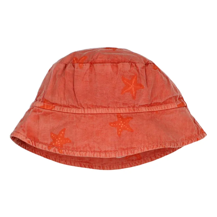 Búho Chapeau Coton Bio Starfish | Rouge