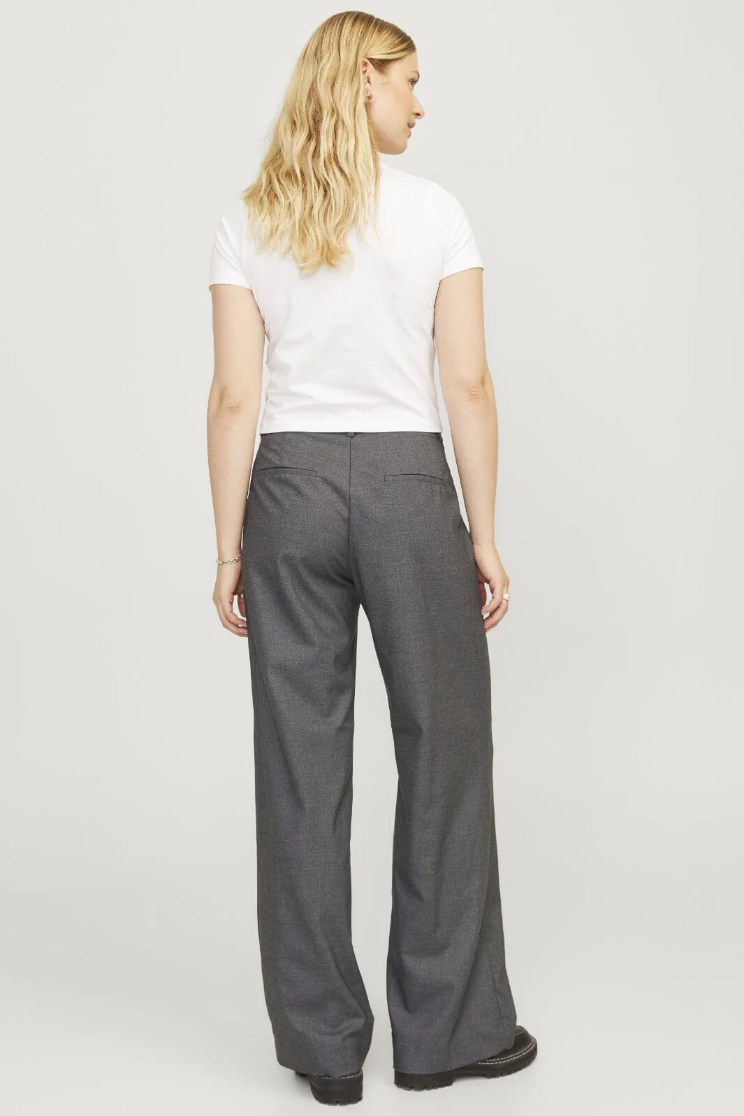 Jjxx Jxellis Wide Pant Tlr 12248958 4516728 dark grey melange