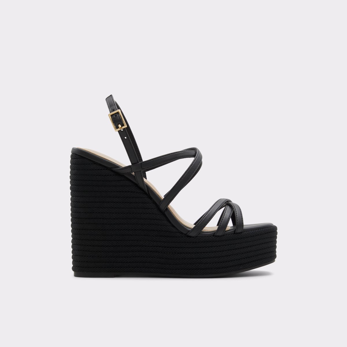Cheratram Black Women Wedges & Espadrilles