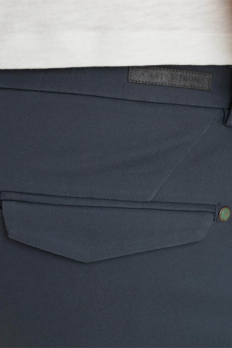 Cast Iron blauwe heren korte broek
