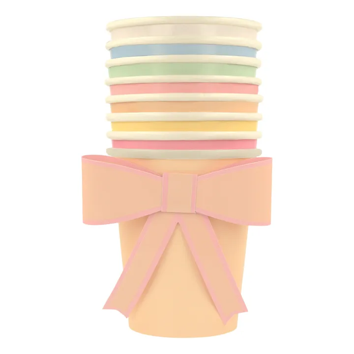 Meri Meri Gobelets à nœud - Set de 8 | Pastel