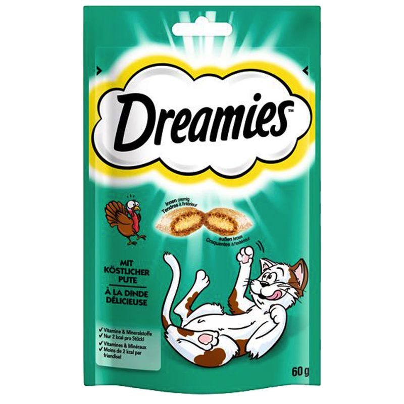 Friandises Dreamies Catisfactions, dinde