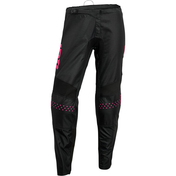 Thor Motocross - Pantalon femme Sector Minimal Noir / Rose