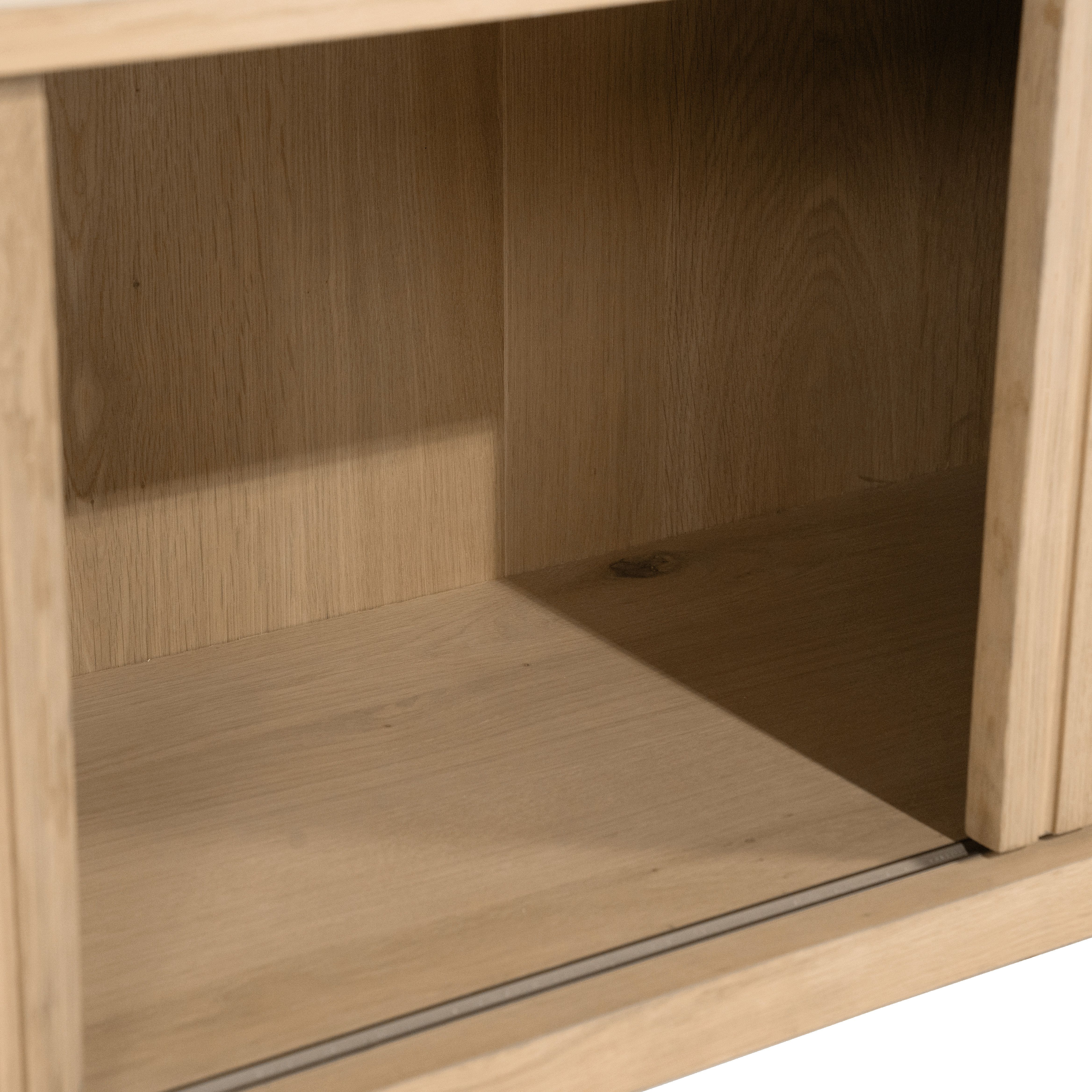Hangend tv-meubel 96380 naturel Milo B180 x D42 x H43 cm