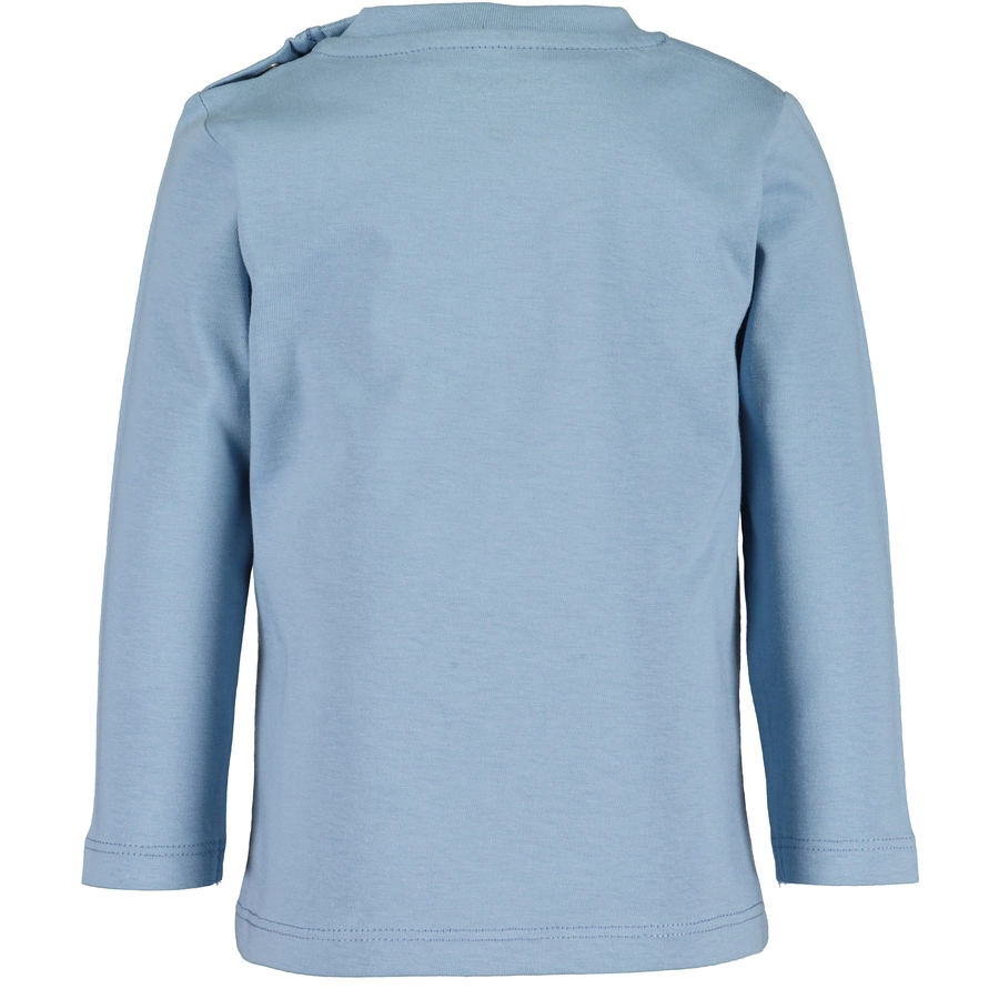 BLUE SEVEN Langarmshirt Mittelblau