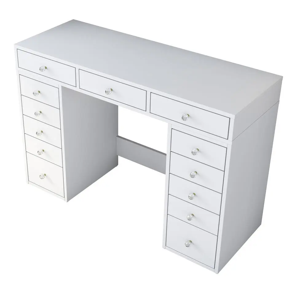 Kaptafel Wit Hout - 120x44,5x81,6cm - Beyas