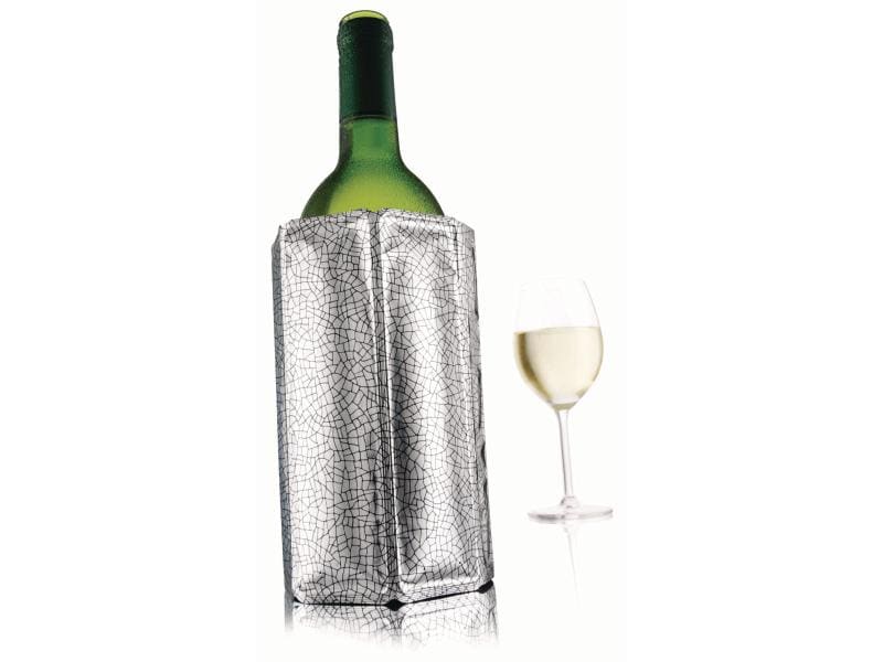 Vacuvin Flaschenmanschette Silber Flaschenkühler