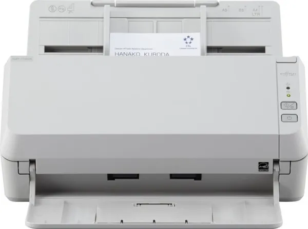 Ricoh SP-1130N - Dokumentscanner - Dual CIS - Duplex - 216 x 355.6 mm - 600 dpi x 600 dpi - op til 30 ppm (mono) / op til 30 ppm (farve) - ADF (50 ark) - op til 4500 scanninger pr. dag - Gigabit LAN, USB 3.2 Gen 1x1