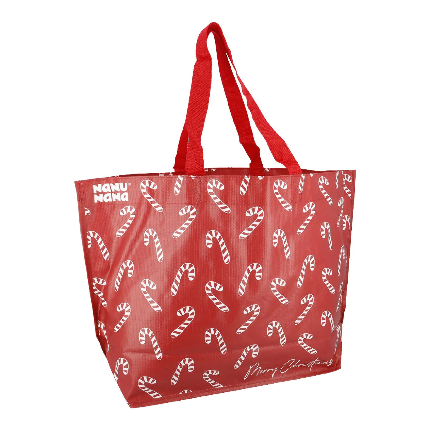 Tasche Nanu-Nana, Zuckerstange/rot, 58 x 38 cm