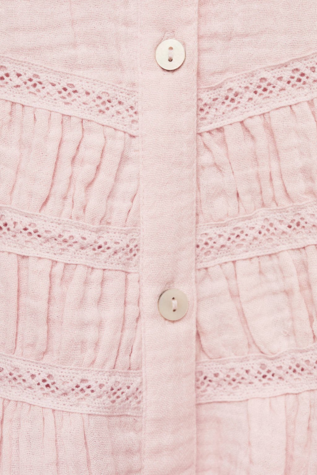 Mango Kids blouse lichtroze
