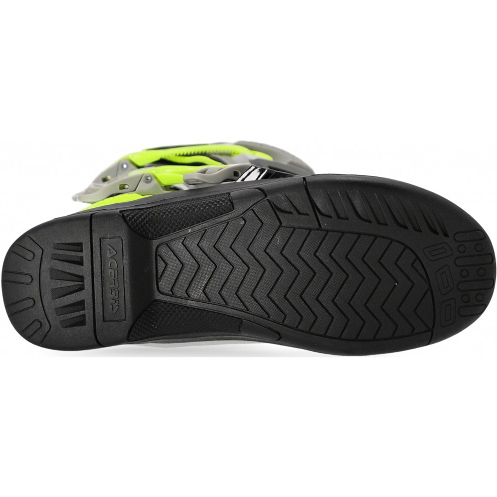Acerbis - Bottes X-Team Gris / Jaune fluo