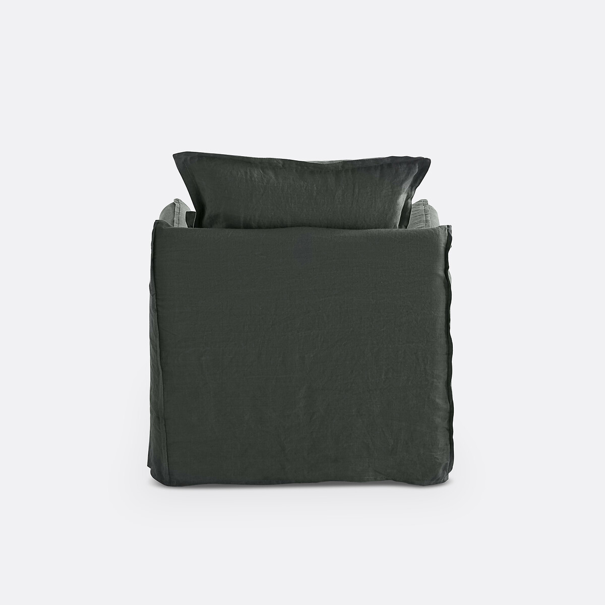 LA REDOUTE INTERIEURS<br>Poltrona de linho Gekreukt, Odna