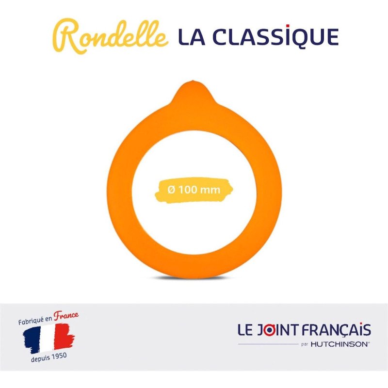 Joint rondelle pour bocaux Ø 100 mm La classique Le Joint Français - Sachet de 10