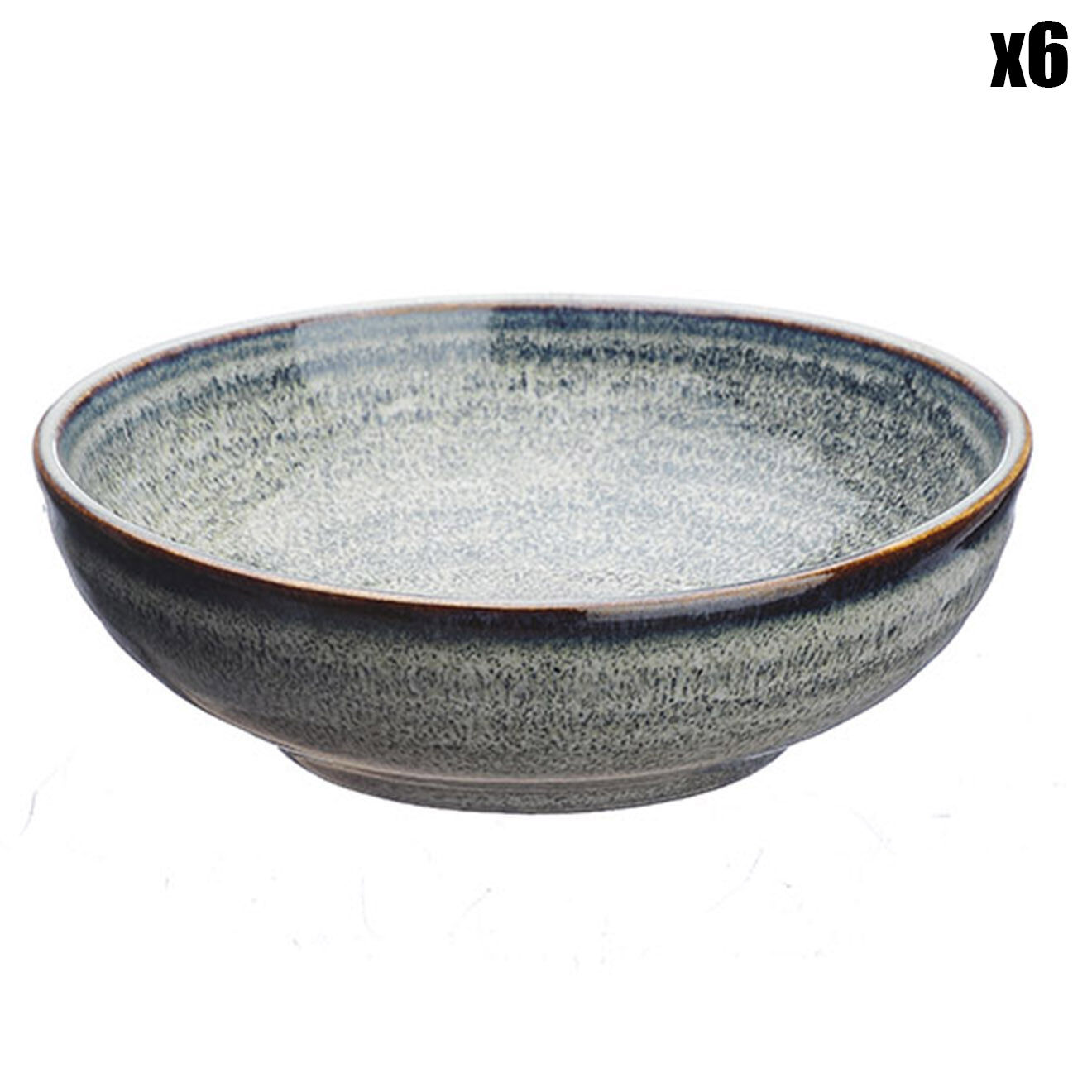 Bjorn 6 Coupelles en Grès Zen gris/bleu - 15 cl