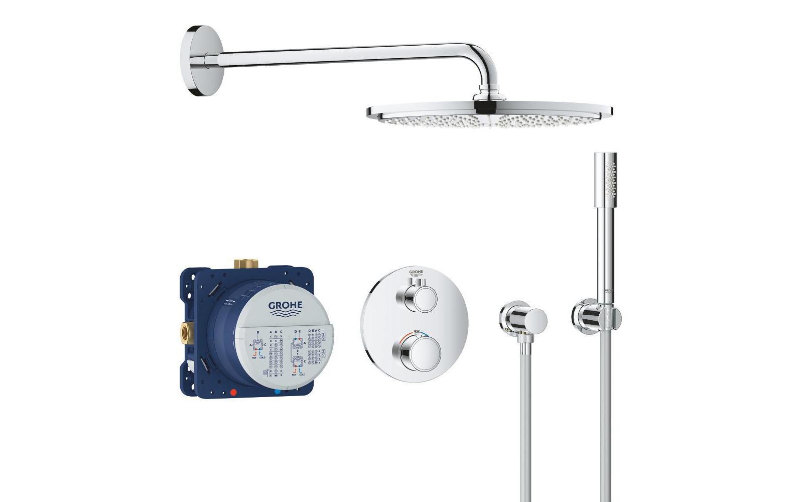 Duschsystem Grohtherm<br>Brausegarnitur