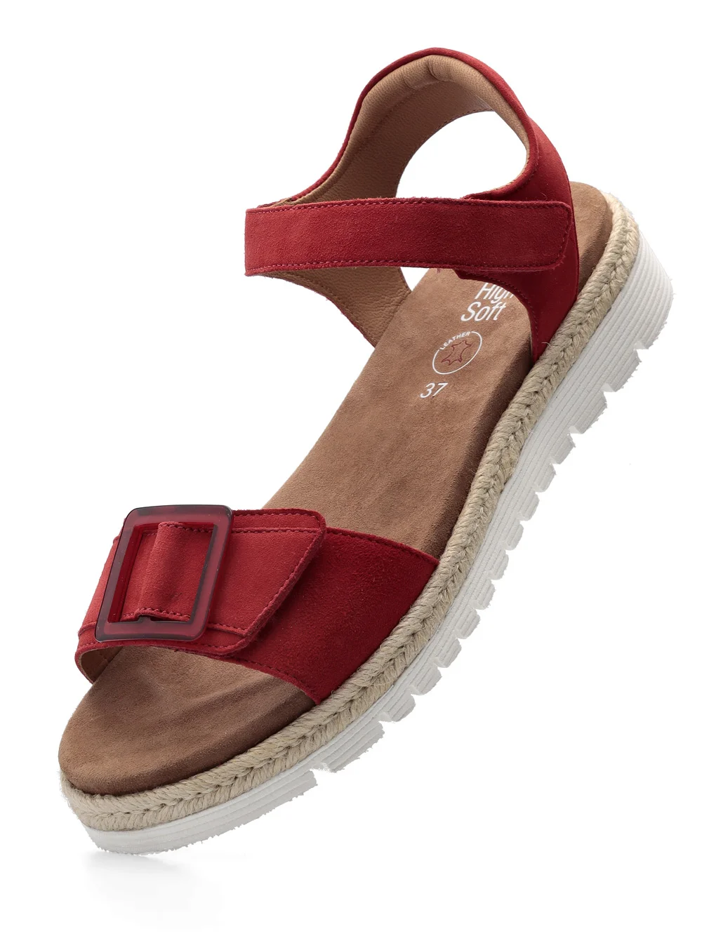 Sandalette Jamaika rot