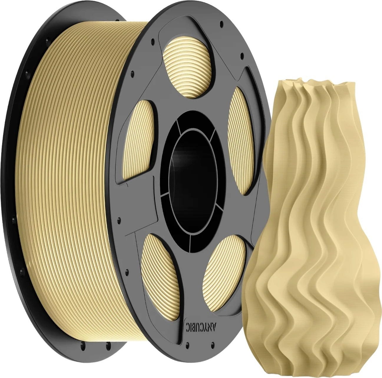 Anycubic  PLA Basic Beige, 1,75 mm / 1000 g    Leicht zu druckendes PLA in Beige