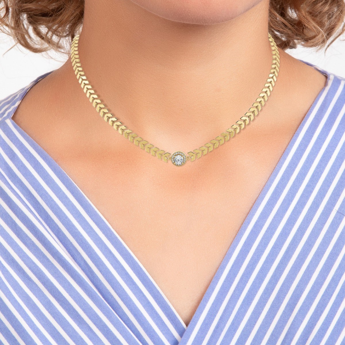 Collier par SC Bohème orné de Zirconium