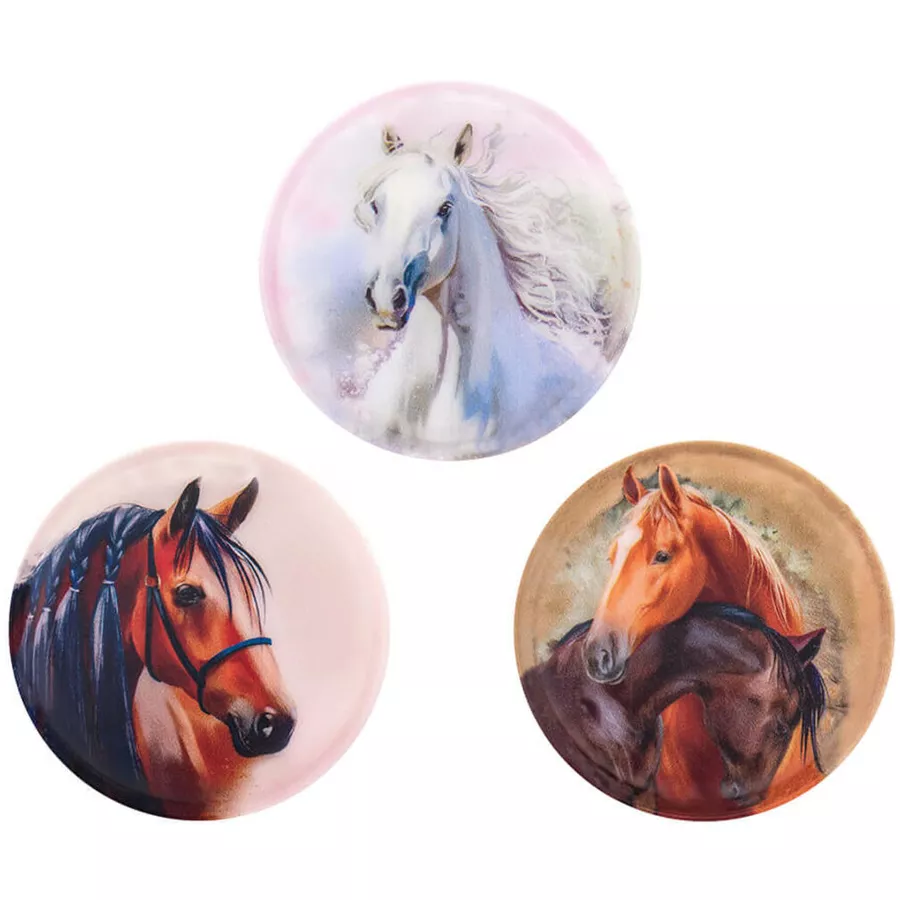 Belmil Patch Belmil Patches mit Klettverschluss Set 3-teilig Horses