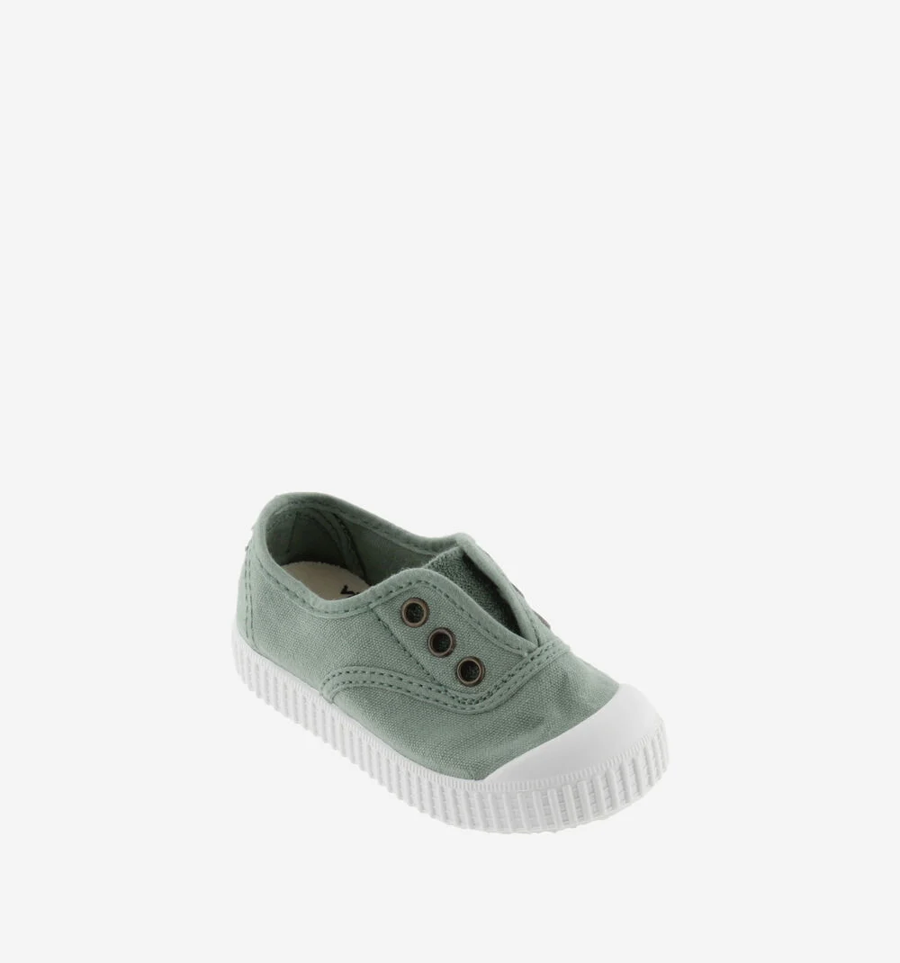 1915 INGLESA TENNIS TOILE DREC® ÉLASTIQUE Baskets en toile avec élastique pour enfant JADE