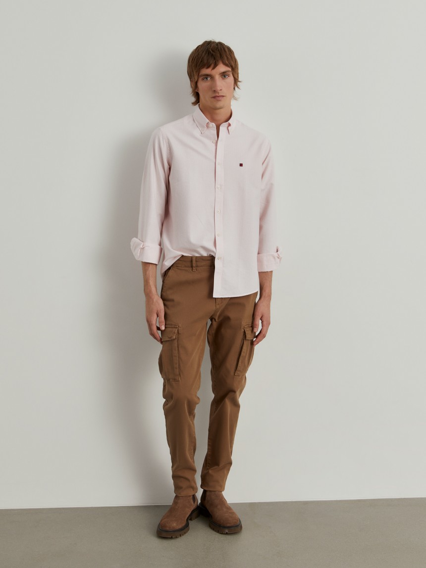 Calças cargo regular fit