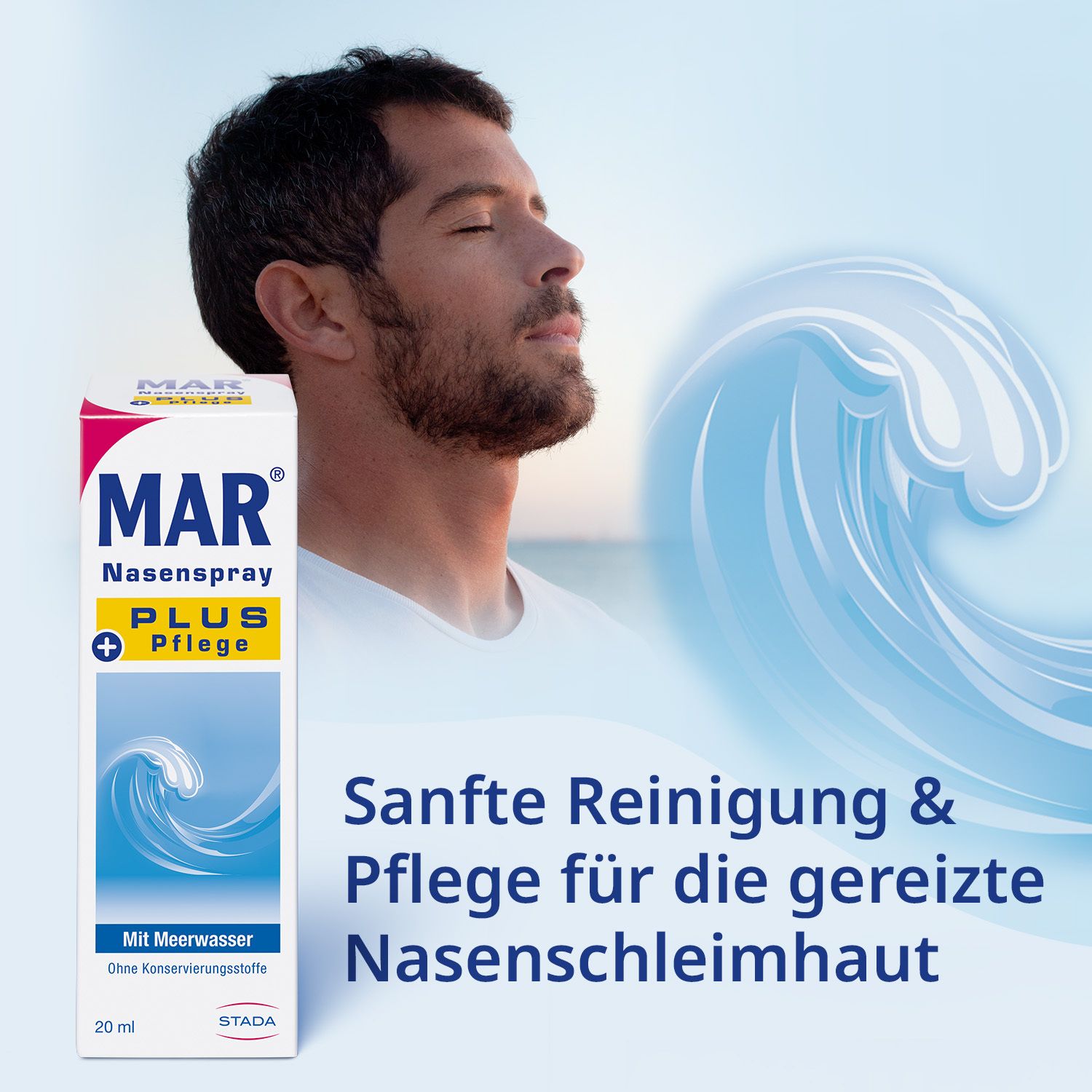 MAR® Nasenspray plus Pflege Nasenspray mit Meerwasser und Dexpanthenol