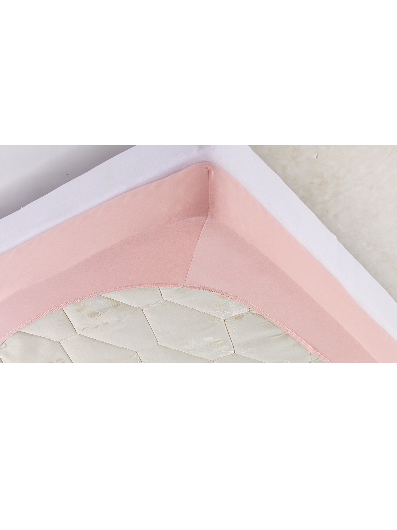 Drap-housse jersey pur coton extensible